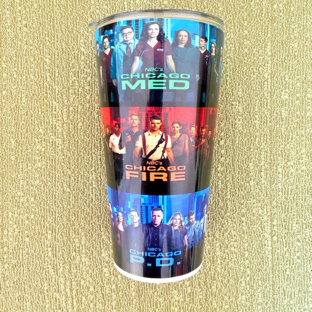 Chicage‎ Med, Fire and PD Tumbler Cup Fan Made